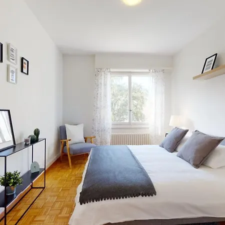 Magnificent With Balcony In Apartman Lausanne